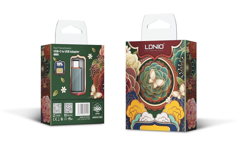 تبدیل OTG TYPE-C  LDNIO الدینیو مدل LC140