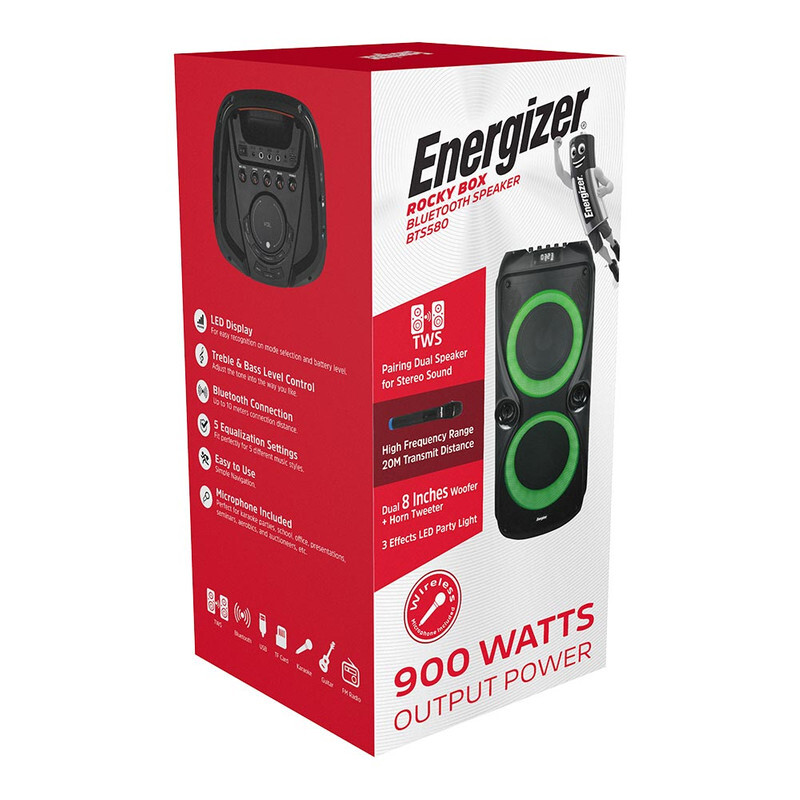 اسپیکر بلوتوثی قابل حمل انرجایزر مدل 580 ا Energizer
