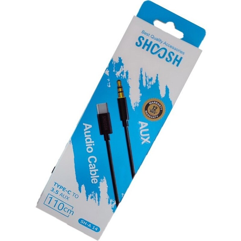 کابل AUX به تایپ C شوش مدل SH-A14