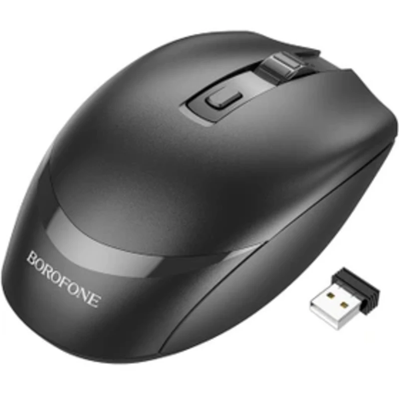 ماوس بی سیم بروفون مدل BG7 ا BOROFONE BG7 Wireless Mouse مشکی