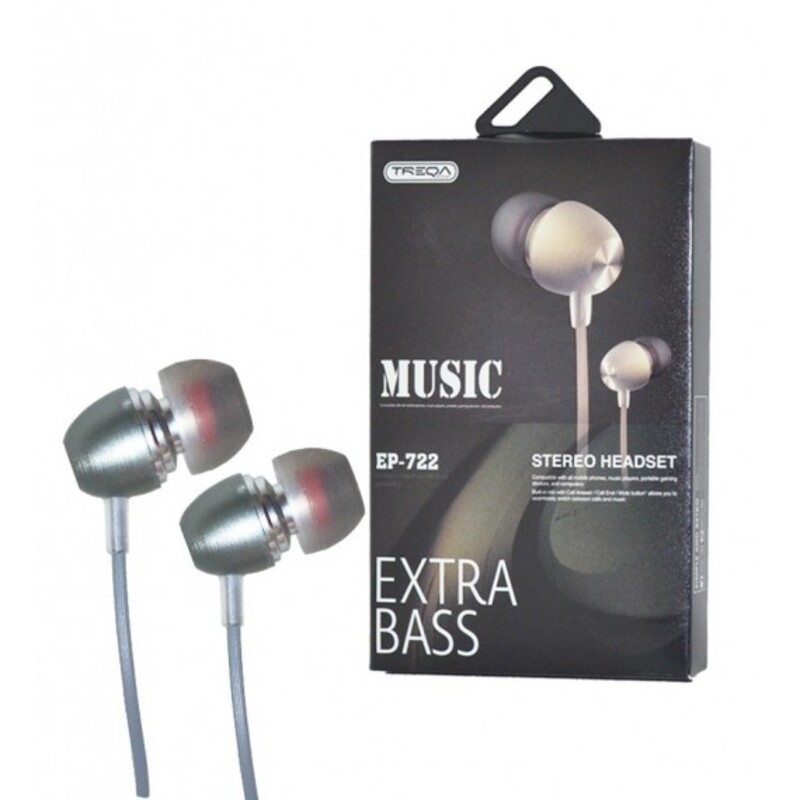 هندزفری سیم دار  Treqa  722