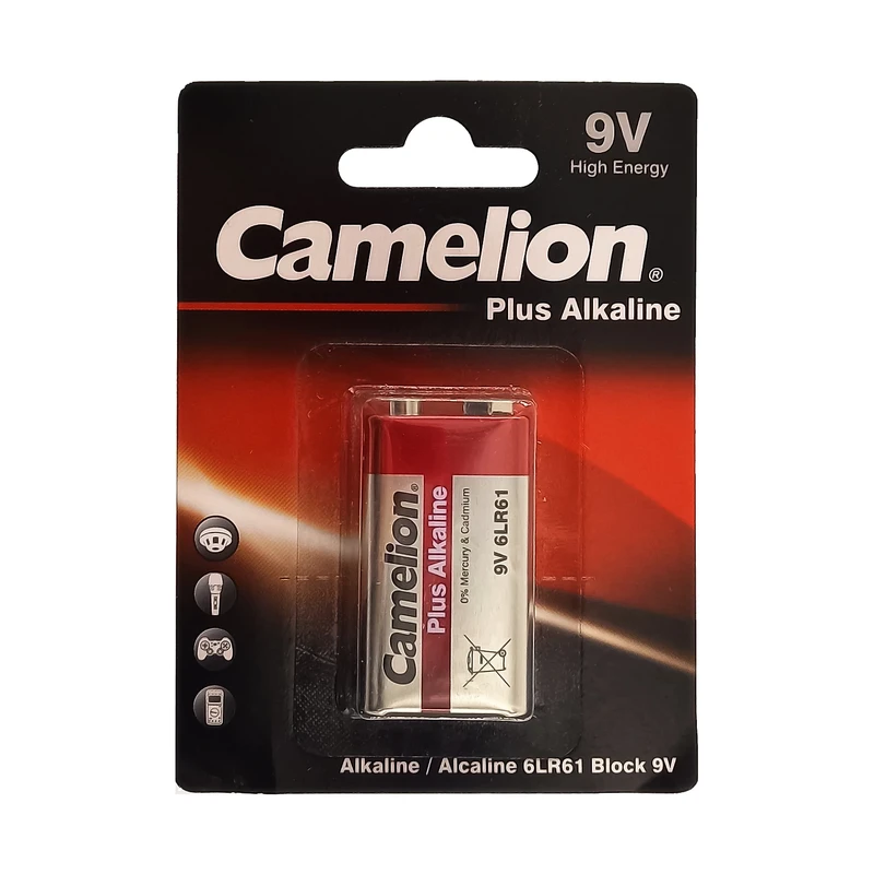 باتری کتابی الکالین کارتی Camelion