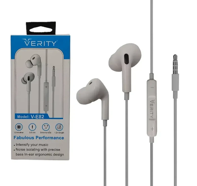 هندزفری سیمی verity  82