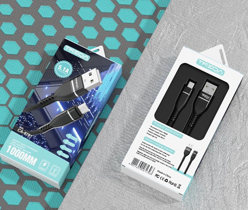 کابل  تایپ سی Treqa  8783  5A