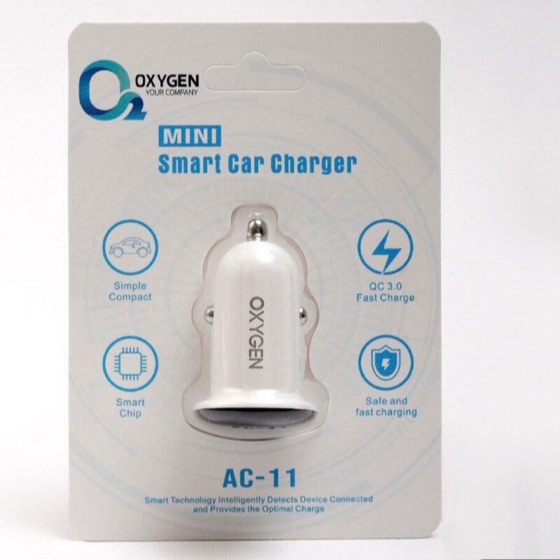 شارژر فندکی 15 وات اکسیژن مدل AC-11