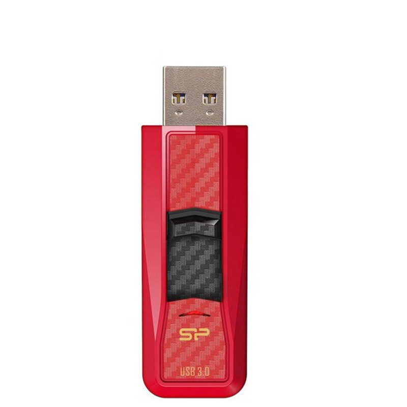 فلش مموری Silicon power مدل BLAZE B50 ظرفیت 64 گیگابایت قرمز