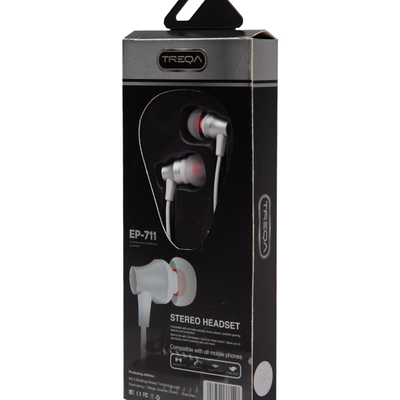 هندزفری سیم دار  Treqa  711