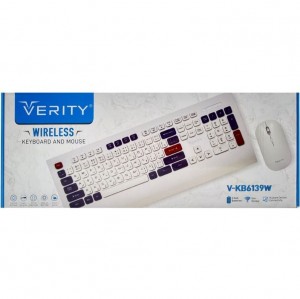 کیبورد و ماوس وایرلس Verity  6138