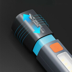 چراغ قوه شارژی اسمایلینگ شارک مدل SD-1023