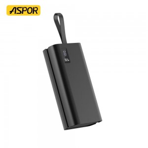 پاوربانک فست شارژ Aspor A337 30000mAh