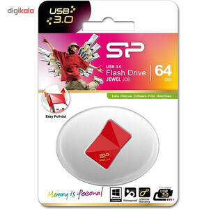 فلش مموری سیلیکون پاور مدل Jewel J08 ظرفیت 64 گیگابایت