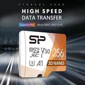 مموری میکرو سیلیکون پاور Superior Pro  UHS-I U3   256G