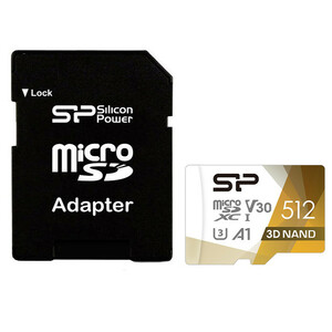 مموری میکرو سیلیکون پاور Superior Pro UHS-I U3 512G