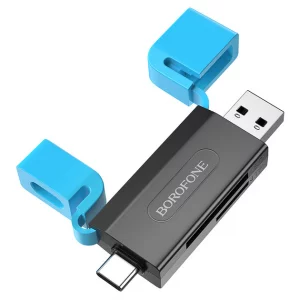 مموری ریدر  Borofone DH9 USB3.0     TYPE-C