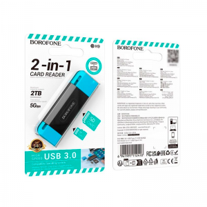 مموری ریدر  Borofone DH9 USB3.0     TYPE-C