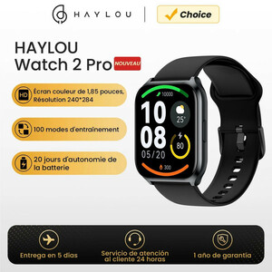 ساعت هوشمند Haylou  Watch 2Pro نقره ای با گارانتی متین