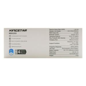 اسپیکر بلوتوث Kingstar KBS153