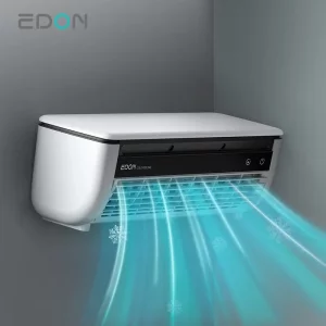 مینی اسپیلت شارژی مه پاش ریموت دار برند Edon مدل E868 اورجینال مشکی