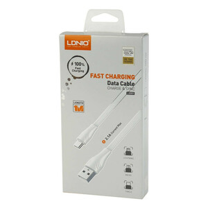 کابل  USB به لایتنینگ الدینیو مدل LS551 طول 1 متر