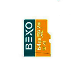 کارت حافظه micro sd بکسو مدل 667x کلاس 10 استانداردUHS-IU1 سرعت 100mb ظرفیت 64 گیگابایت