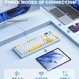 کیبورد گیمینگ سه حالته Onikuma G80