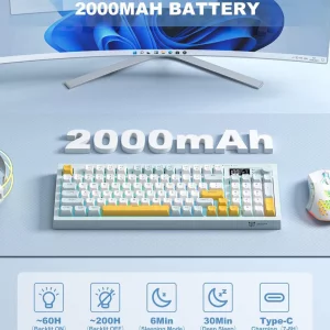 کیبورد گیمینگ سه حالته Onikuma G80
