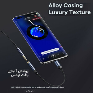 مبدل USB-C به AUX ریمکس مدل L13a