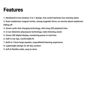 هندزفری بلوتوثی جوی روم مدل JR-DS1 سفید