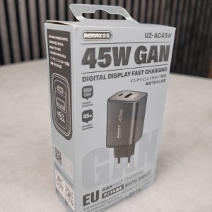 شارژر  فست ریمکس مدل U2-AC45W مشکی