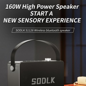 اسپیکر بلوتوثی DeepBass Box45 مشکی