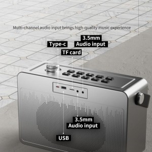 اسپیکر بلوتوثی DeepBass Box45 مشکی