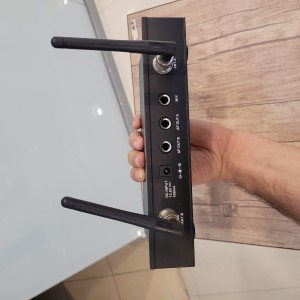 یکروفن بیسیم 2دستی مدیا مدل WE-2600