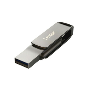 فلش مموری لکسار مدل Dual Drive D400 ظرفیت 128 گیگابایت با رابط USB 3.2