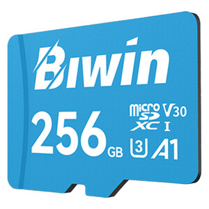 کارت حافظه microSDXC بیوین مدل MS100 کلاس 10 استاندارد UHS-I U3 V30 A1 سرعت 100MBps ظرفیت 256 گیگابایت
