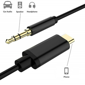 کابل تبدیل  USB-C به AUX  طول 1 متر