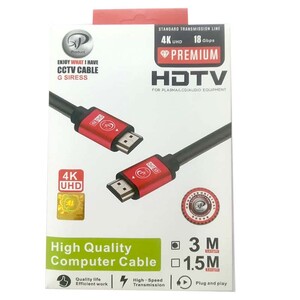 کابل HDMI XP 3M 4K پک دار