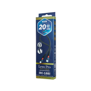 کابل تبدیل TYPE-C به لایتنینگ ریمکس مدل RC-188i