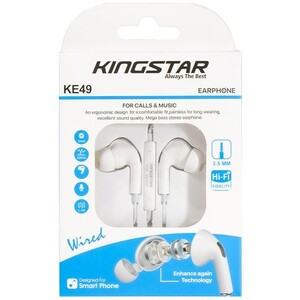 هندزفری کینگ استار مدل KE49 ا Kingstar Wired Earphone