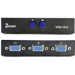 دیتا سوئیچ 1 به 2 دستی VGA