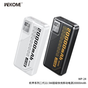 پاوربانک 20000mAh  Wekome  مدل WP-24  سوپر فست سفید