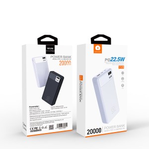 پاور بانک  WUW  20000 مدل Pb 125  فست  22.5w