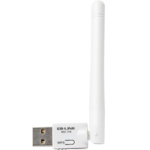 کارت شبکه USB بی سیم آنتن دار LB-LINK ا LB-LINK 150Mbps Network Wireless BL-WN155A