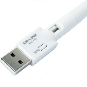 کارت شبکه USB بی سیم آنتن دار LB-LINK ا LB-LINK 150Mbps Network Wireless BL-WN155A