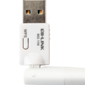 کارت شبکه USB بی سیم آنتن دار LB-LINK ا LB-LINK 150Mbps Network Wireless BL-WN155A