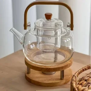 قوری مدل دسته بامبو
