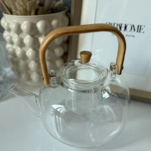 قوری مدل دسته بامبو 1200 میل