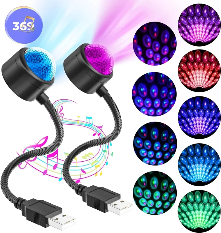 لامپ  USB ال ای دی مدل اتمسفر لایت مدل کهکشانی