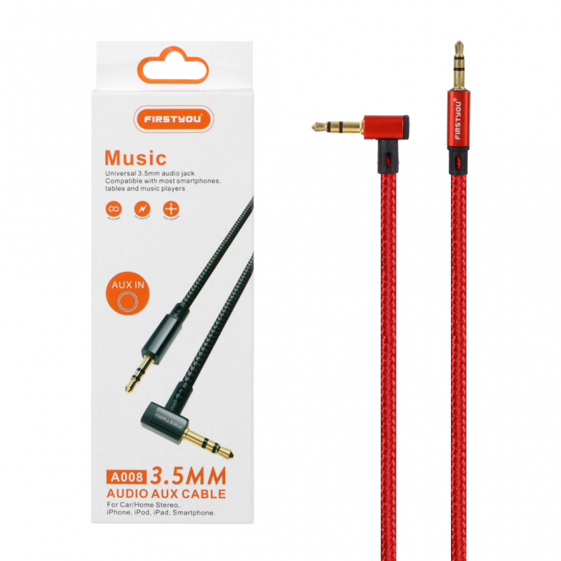 کابل AUX برند FIRSTYOU مدل A008