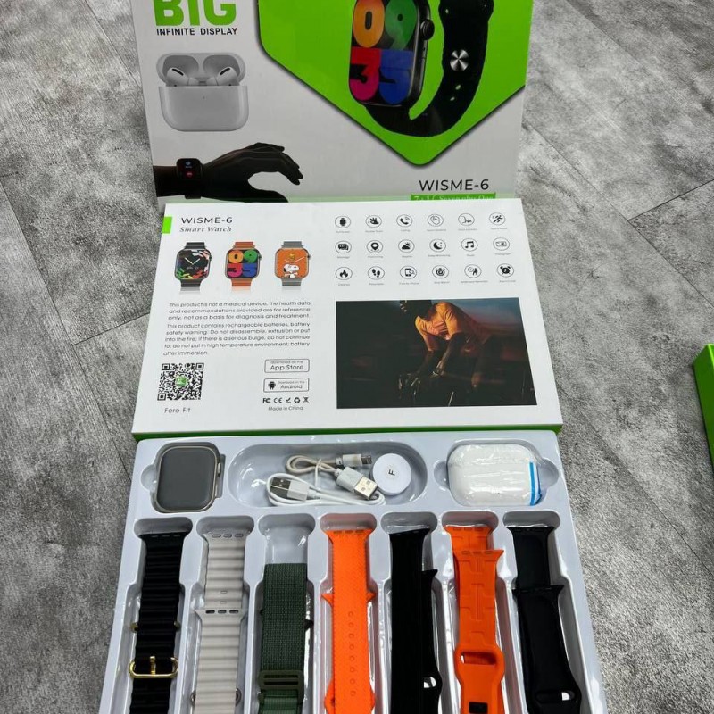 ساعت هوشمند مدل WISME-6