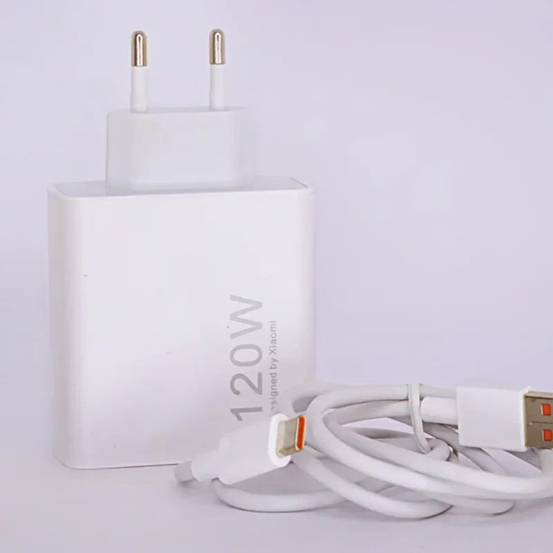 شارژر 120 واتی اصلی شیائومی با کابل اورجینال Xiaomi 120W